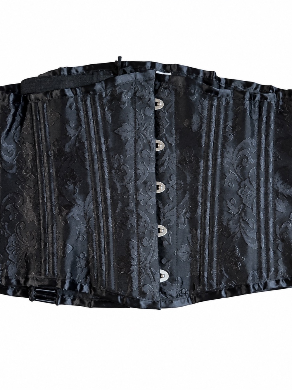 NEW! Black Brocade Waist Cincher Corset from Tombstone